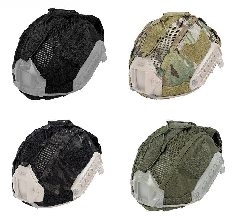 IDOGEAR Tactical Helmet Cover – Multicam Black (Maritime Fit)