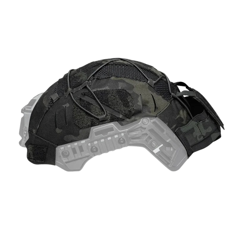 Couvre-casque tactique Wendy 3.0 avec poche pour dispositif de vision nocturne – Multicam noir