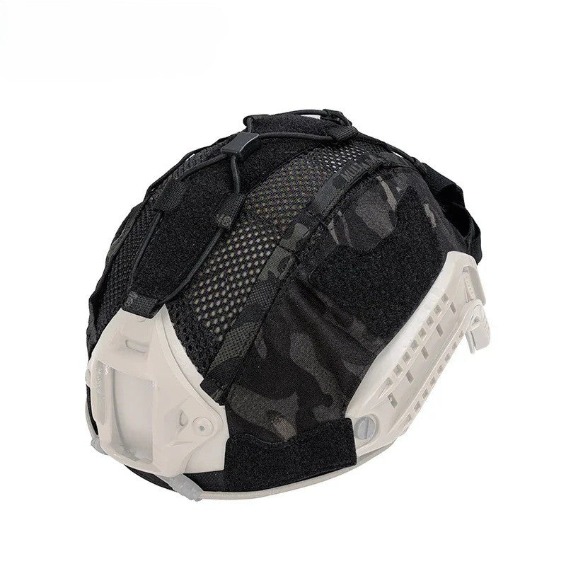 IDOGEAR Tactical Helmet Cover – Multicam Black (Maritime Fit)