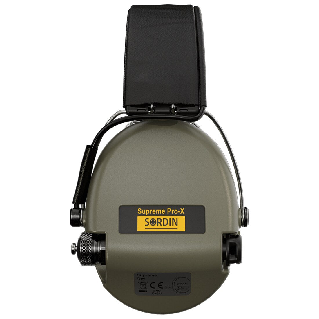 Sordin Supreme Pro-X Leather – Tactical Hearing Protection Headset - Blender Tactical
