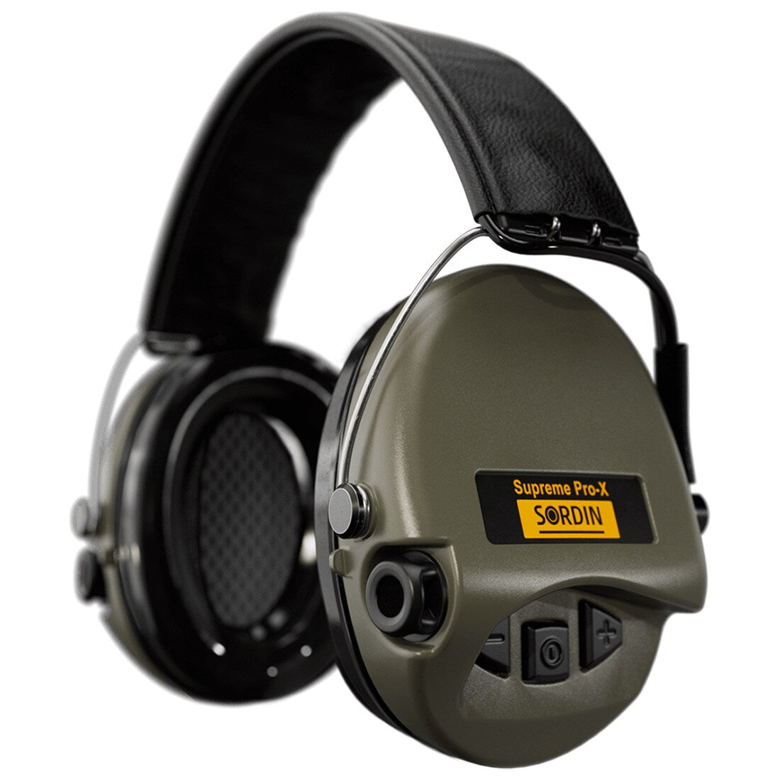 Sordin Supreme Pro-X Leather – Tactical Hearing Protection Headset - Blender Tactical