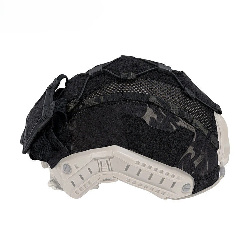 IDOGEAR Tactical Helmet Cover – Multicam Black (Maritime Fit)