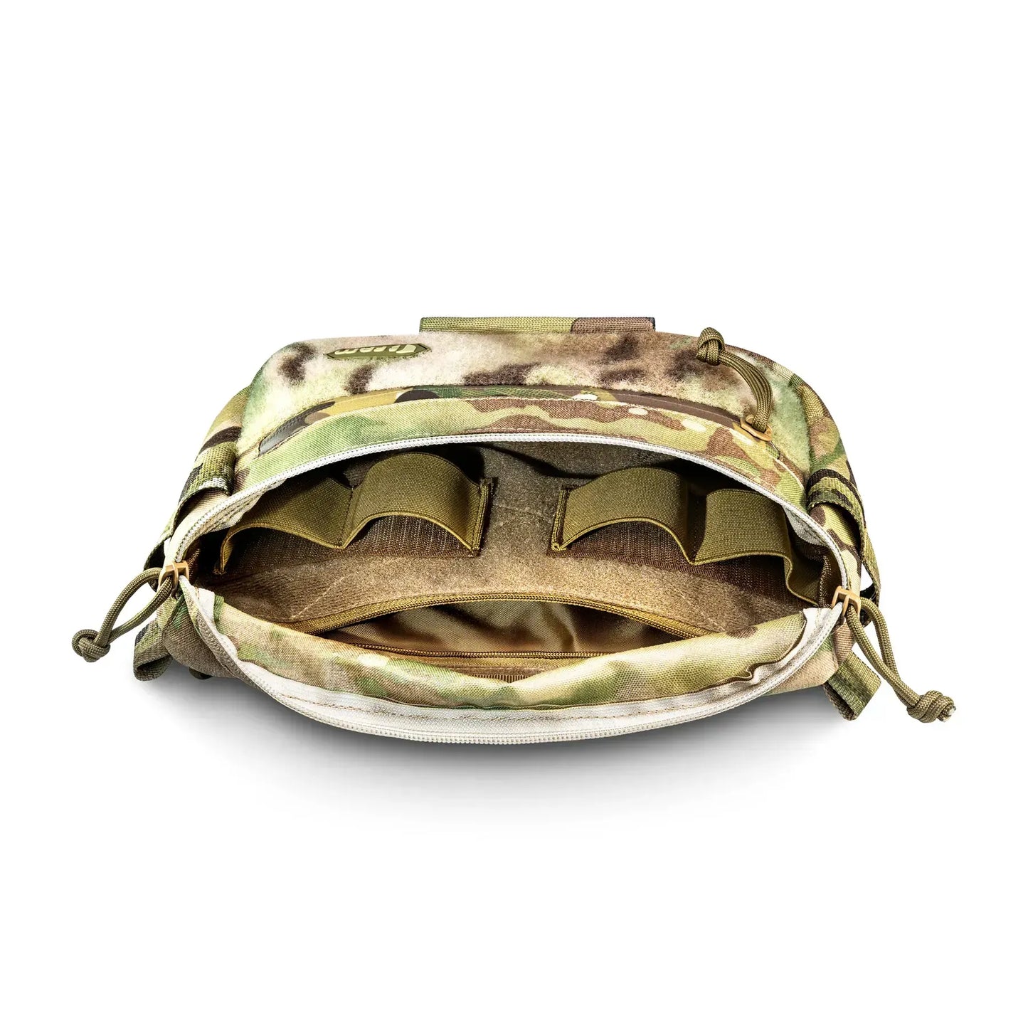 FamTac M8 XL Tactical Chest Bag / Waist Pack – Multicam USA | Velcro & Strap Mount - Blender Tactical