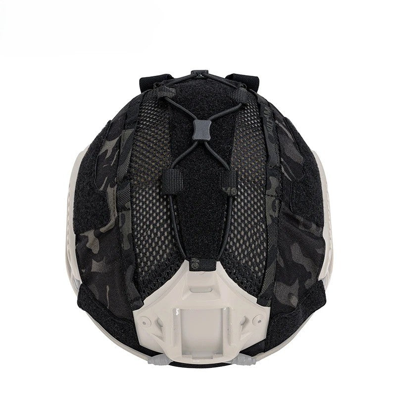 IDOGEAR Tactical Helmet Cover – Multicam Black (Maritime Fit)