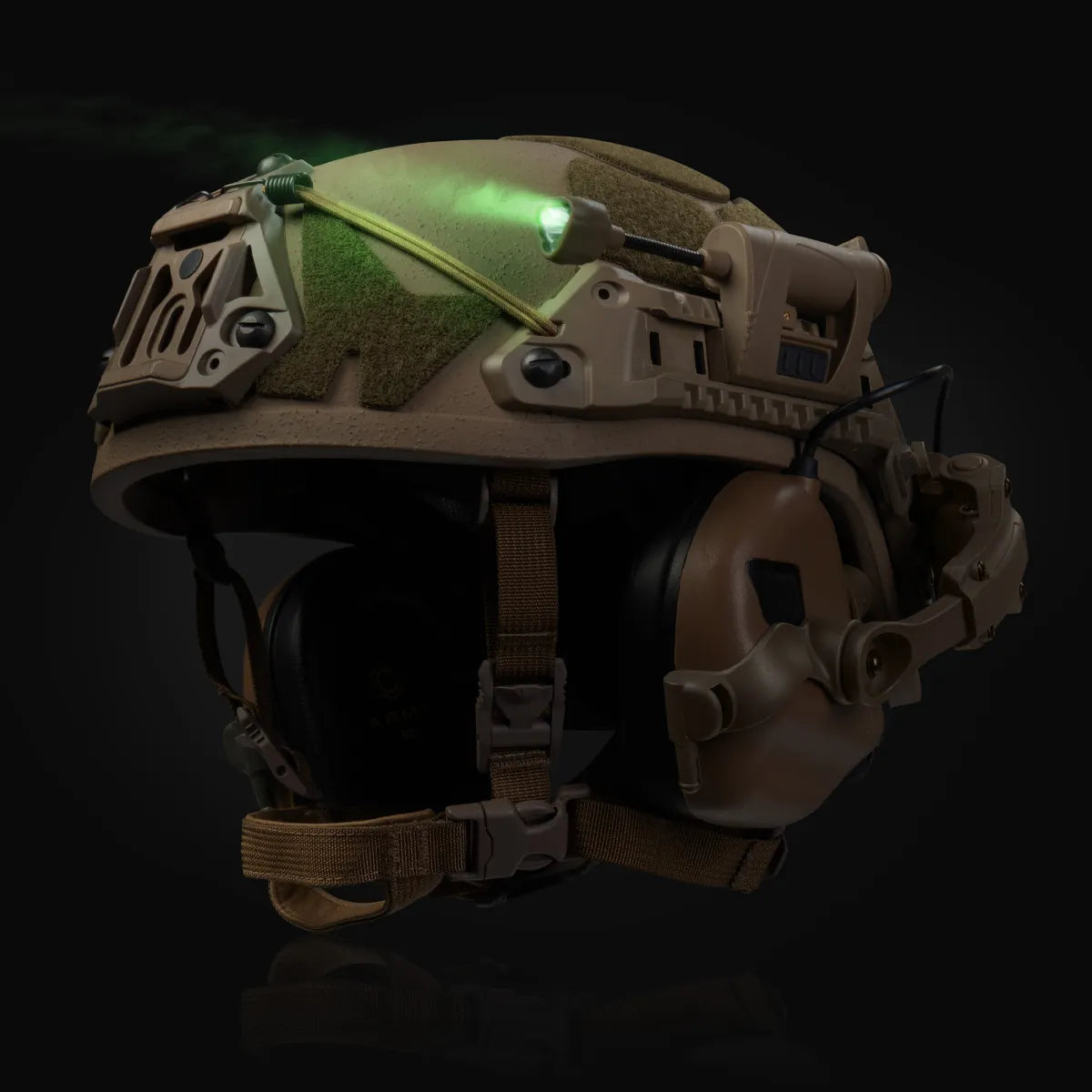 MPLS Charge Tactical Helmet Light – Coyote Tan - Blender Tactical