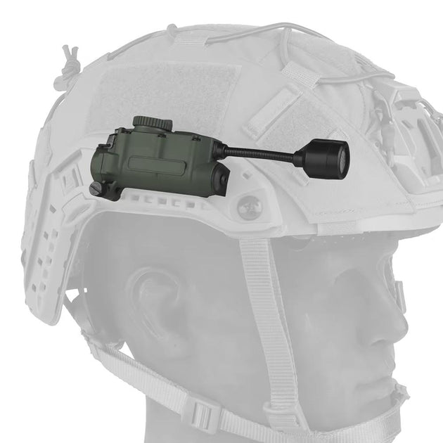 Sidewinder MPLS 5-LED Helmet Light – Foliage Green - Blender Tactical