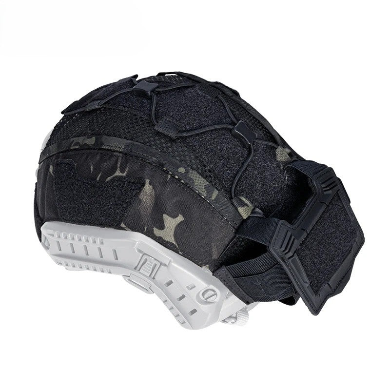 IDOGEAR Tactical Helmet Cover – Multicam Black (Maritime Fit)