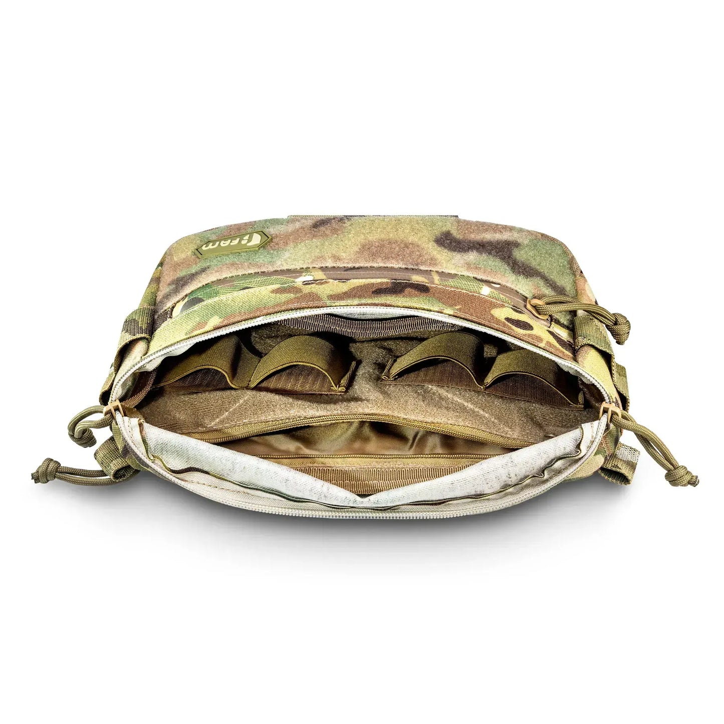 FamTac M8 XL Tactical Chest Bag / Waist Pack – Multicam | Velcro & Strap - Blender Tactical
