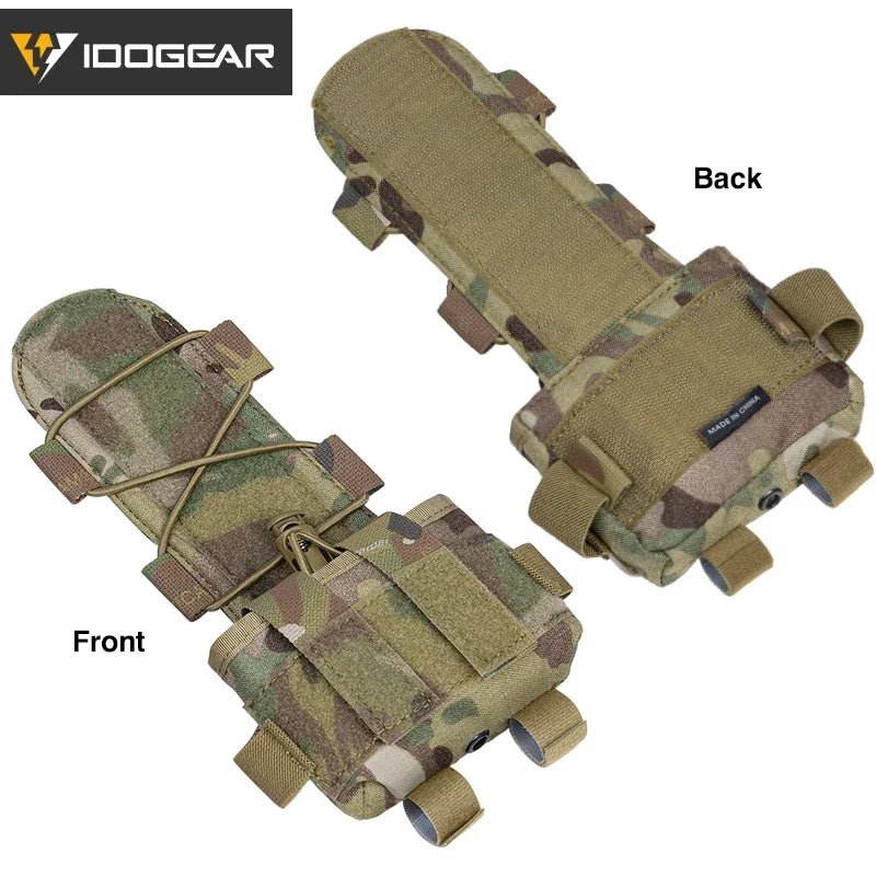 IDOGEAR Tactical Pouch MK2 Battery Case for Helmet - Blender Tactical