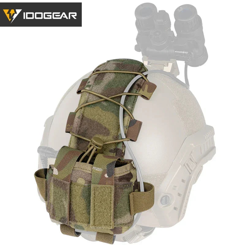 IDOGEAR Tactical Pouch MK2 Battery Case for Helmet - Blender Tactical
