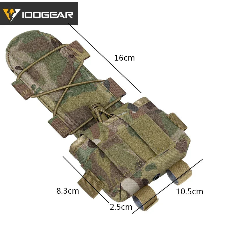 IDOGEAR Tactical Pouch MK2 Battery Case for Helmet - Blender Tactical