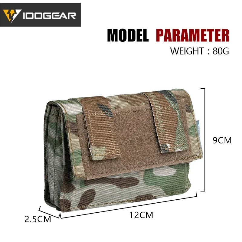 IDOGEAR Tactical FAST Helmet Cover Pouch NVG Counterweight Battery - Blender Tactical