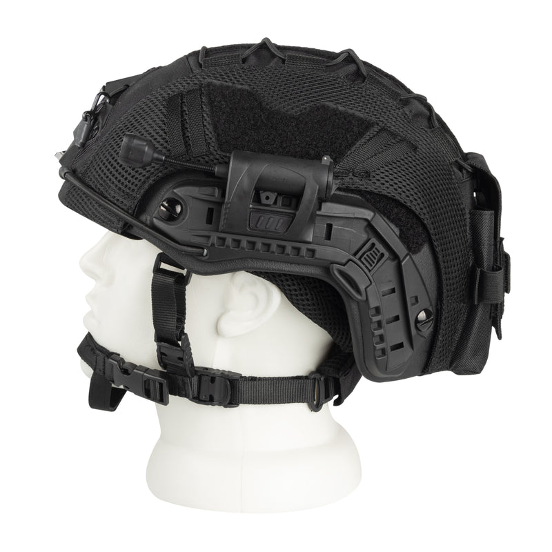 Blender™ Ballistic FAST Helmet Base Kit – Black NIJ IIIA - Blender Tactical