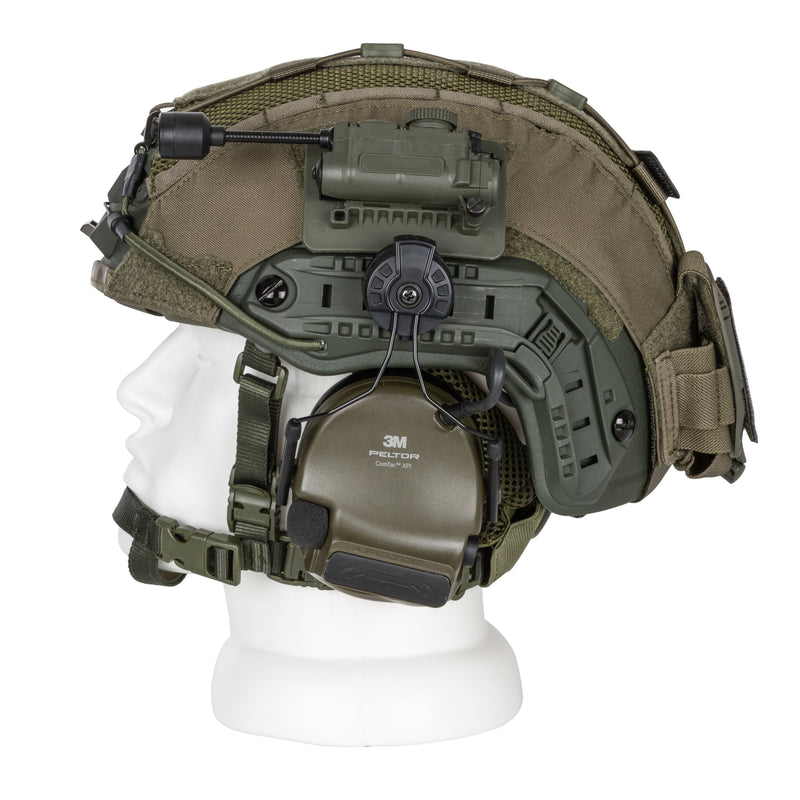 Blender™ Ballistic FAST Helmet 3M Peltor Comtac Kit NIJ IIIA – Ranger Green