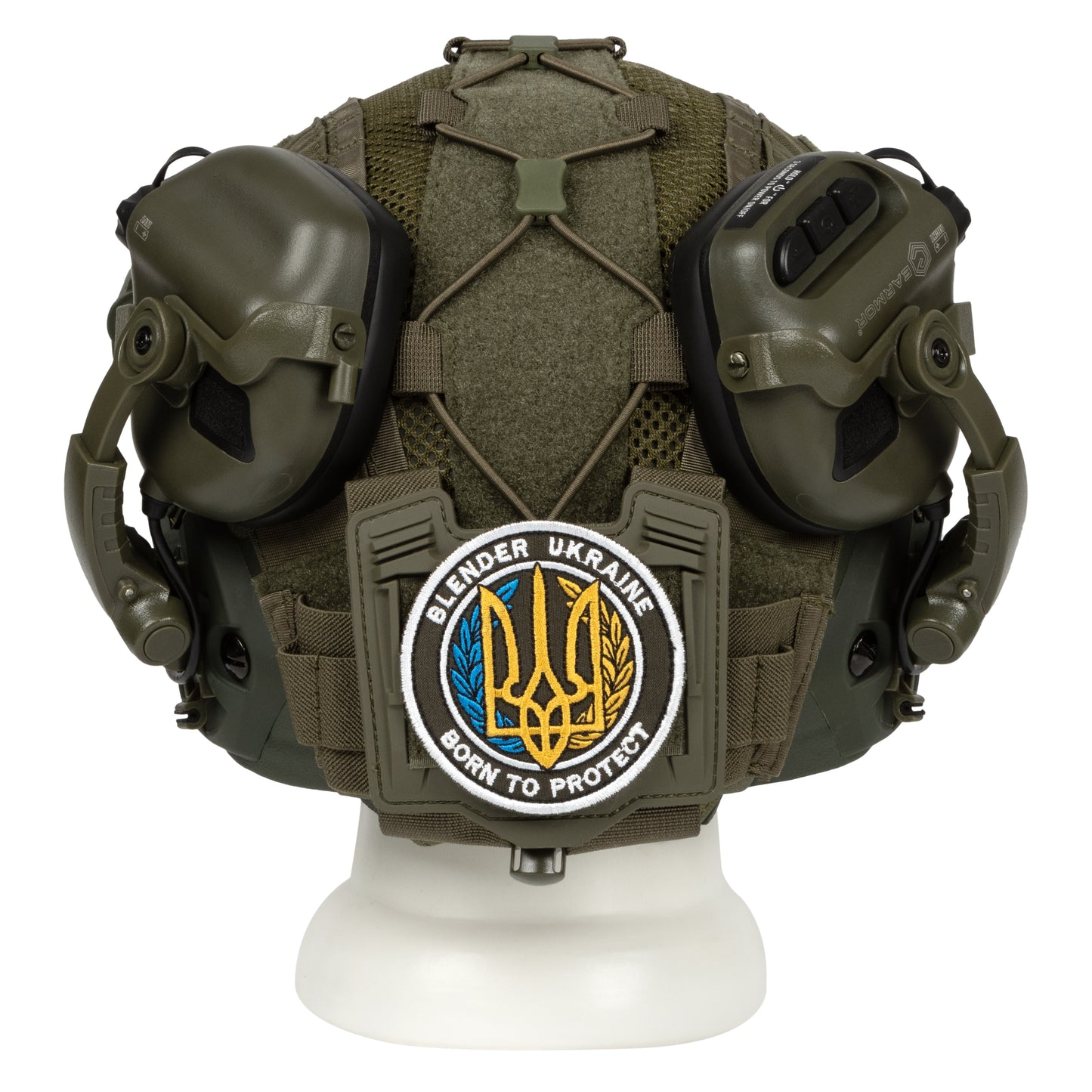 Blender™ Sentinel Ballistic FAST Helmet Kit – Ranger Green NIJ IIIA - Blender Tactical