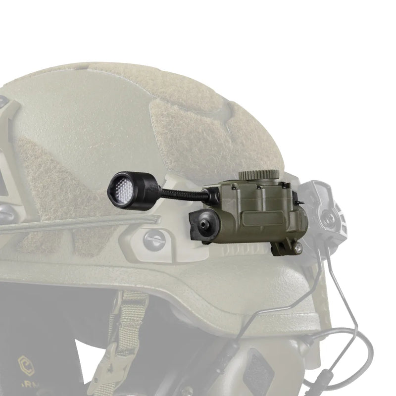 Sidewinder MPLS 5-LED Helmet Light – Foliage Green - Blender Tactical