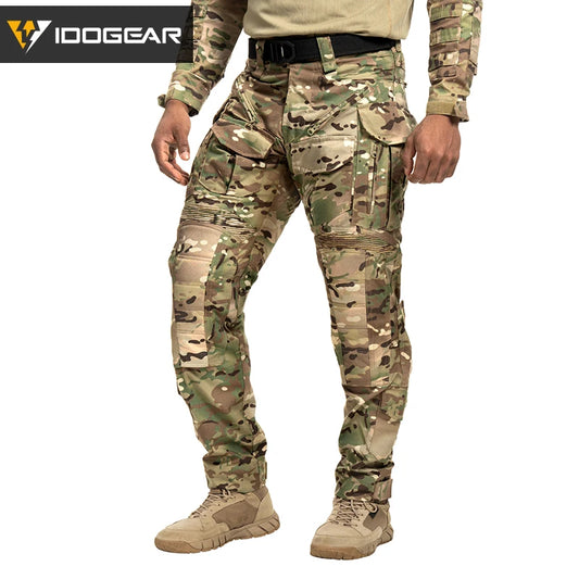 IDOGEAR G5 Combat Pants with Knee Pads – Multicam