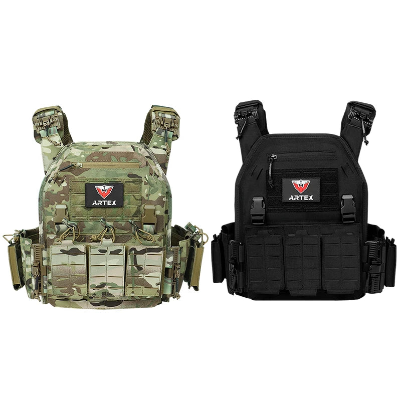 Artex Tactical Plate Carrier with Triple Magazine Pouch - Blender Tactical
