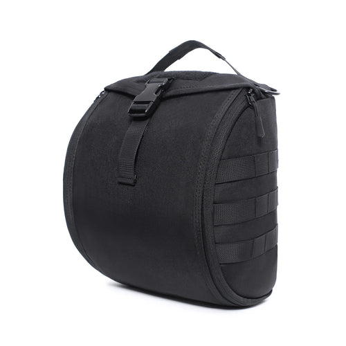 Tactical Helmet Bag – Black, MOLLE, Padded & Lined