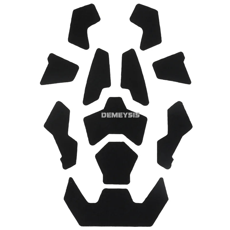 Tactical 11pcs FAST Helmet Hook & Loop Patches - Blender Tactical