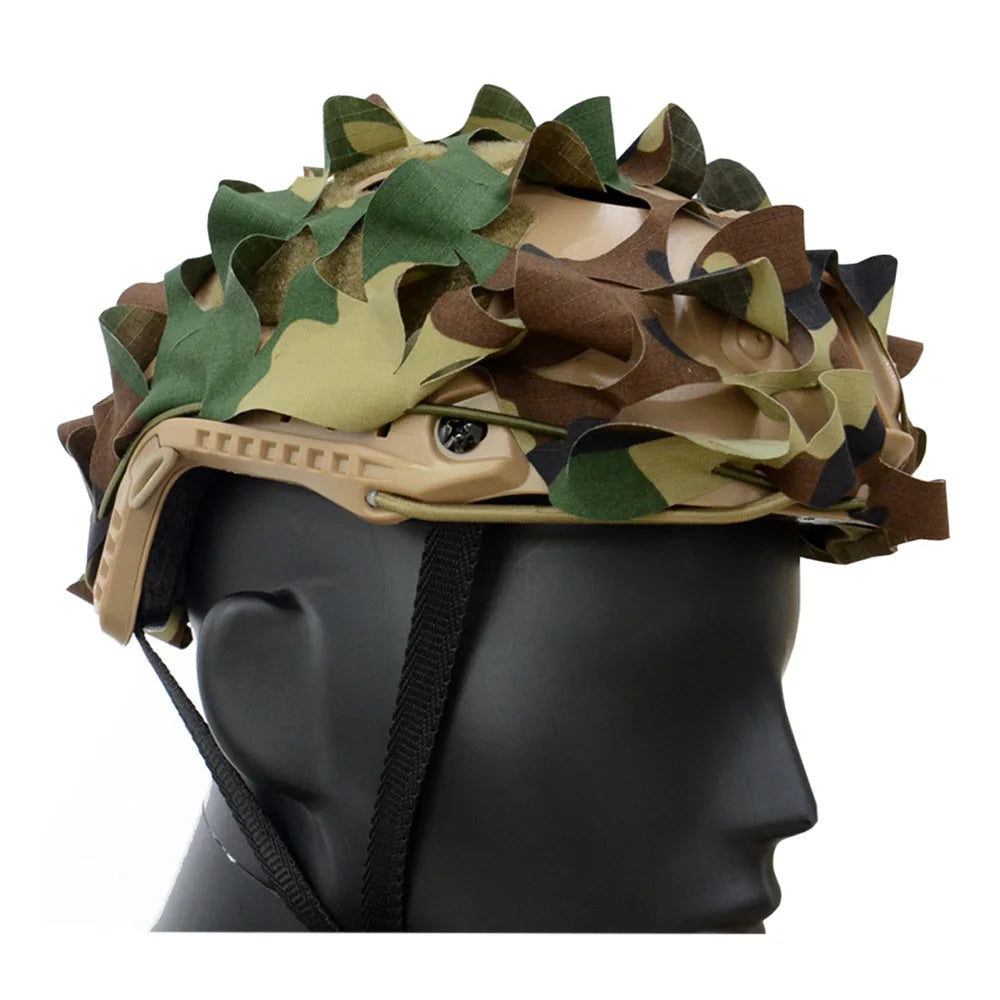 FAST Helmet Cover 3D Camouflage - Blender Tactical