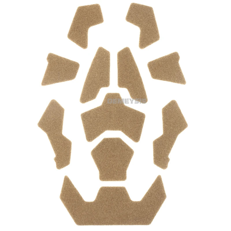 Tactical 11pcs FAST Helmet Hook & Loop Patches - Blender Tactical