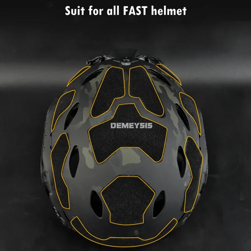 Tactical 11pcs FAST Helmet Hook & Loop Patches - Blender Tactical