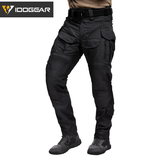 IDOGEAR G5 Combat Pants with Knee Pads – Black