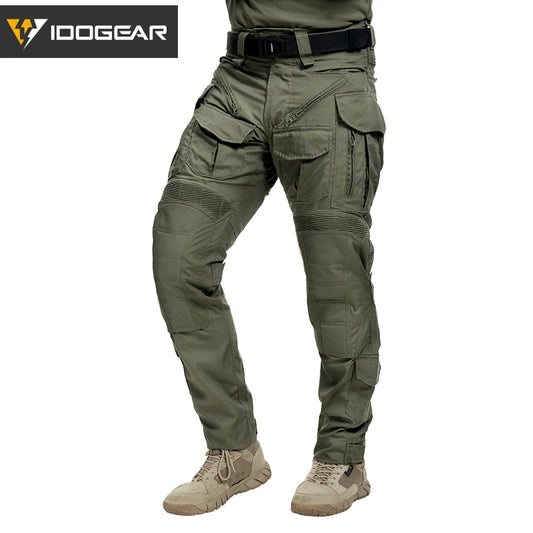 IDOGEAR G5 Combat Pants with Knee Pads – Ranger Green