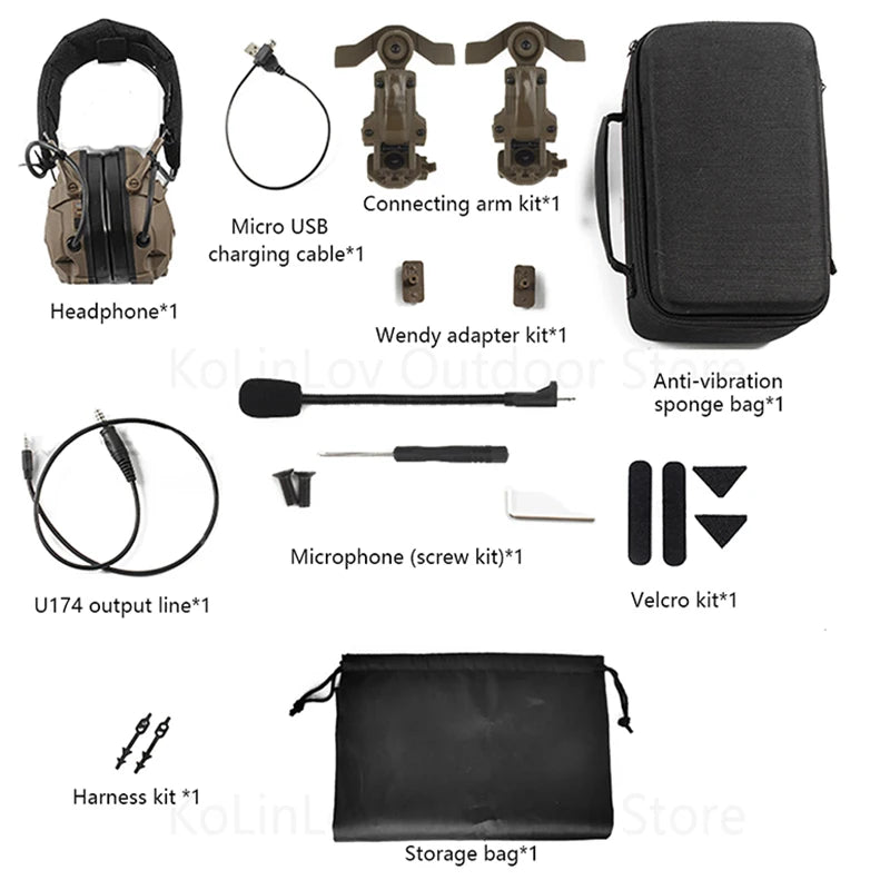 Tactical Bluetooth Headset HD-16 - Blender Tactical