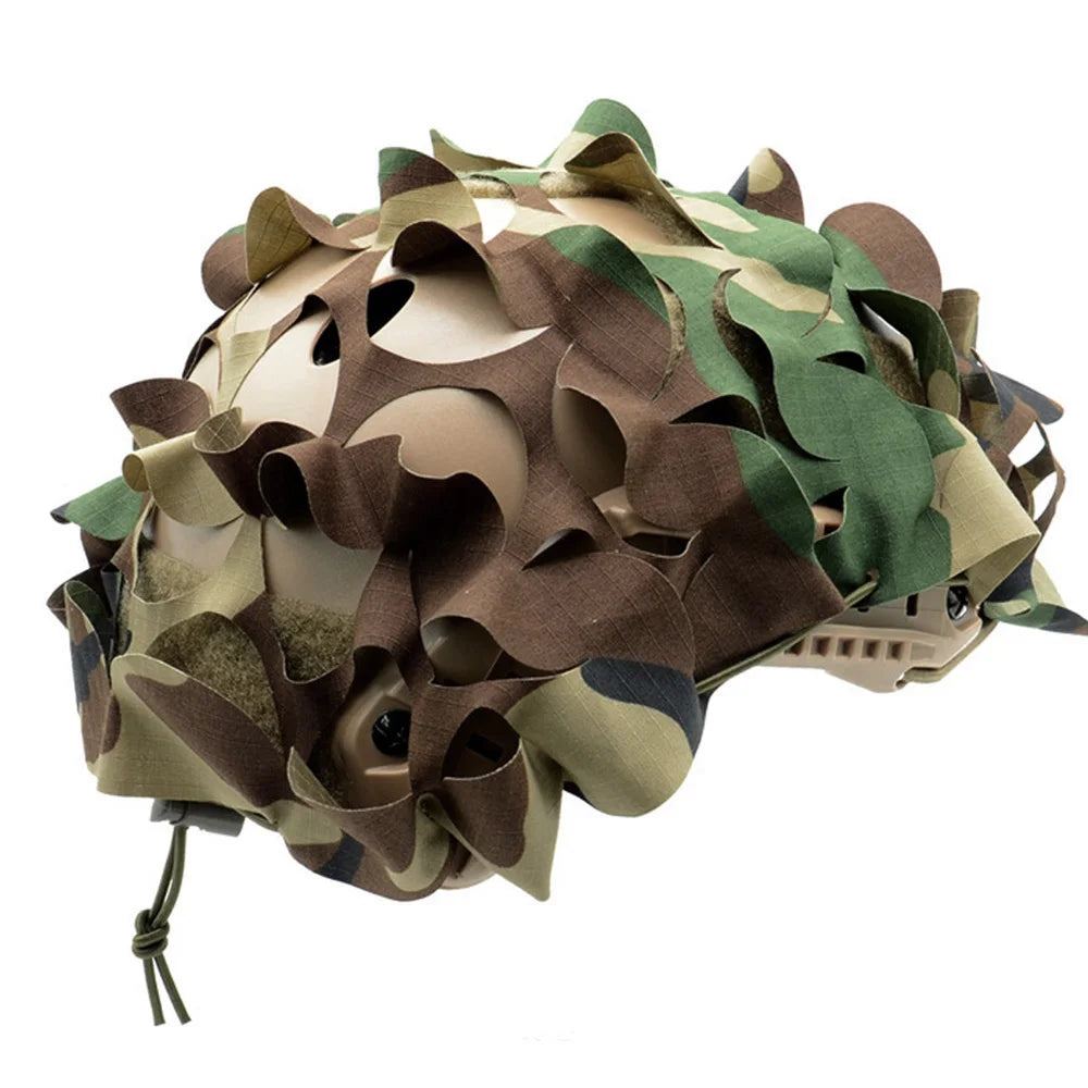 FAST Helmet Cover 3D Camouflage - Blender Tactical