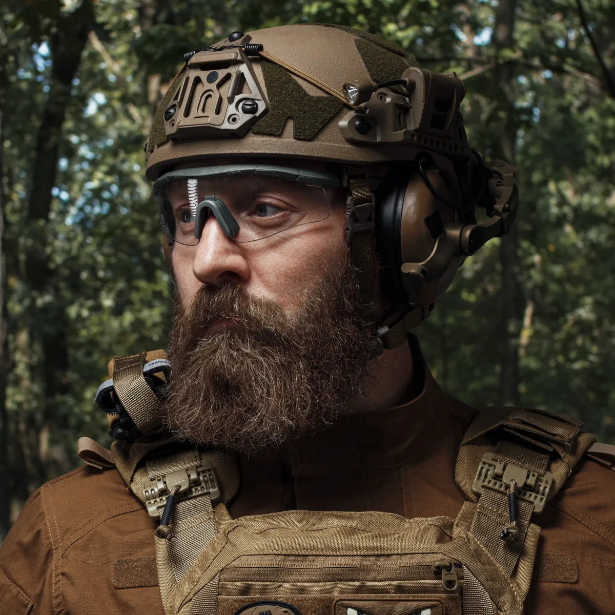 MPLS Charge Tactical Helmet Light – Coyote Tan - Blender Tactical