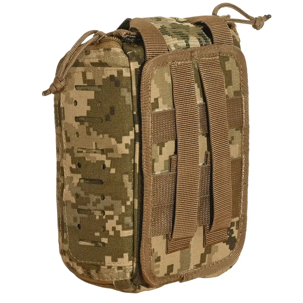 FamTac M7 Tactical IFAK Pouch – Ukrainian Pixel | MOLLE, Rip-Away Design - Blender Tactical