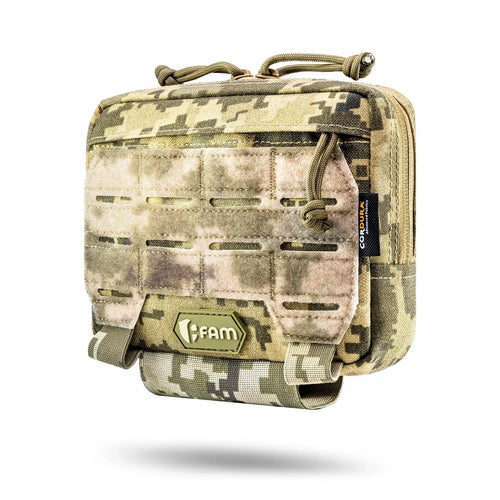 FamTac Utility Admin Pouch – Ukrainian Pixel | MOLLE Compatible - Blender Tactical