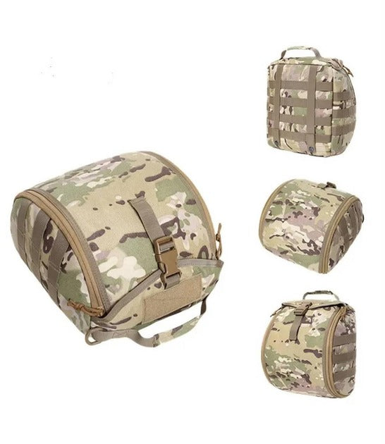 Tactical Helmet Bag – Ranger Green, MOLLE, Padded & Lined