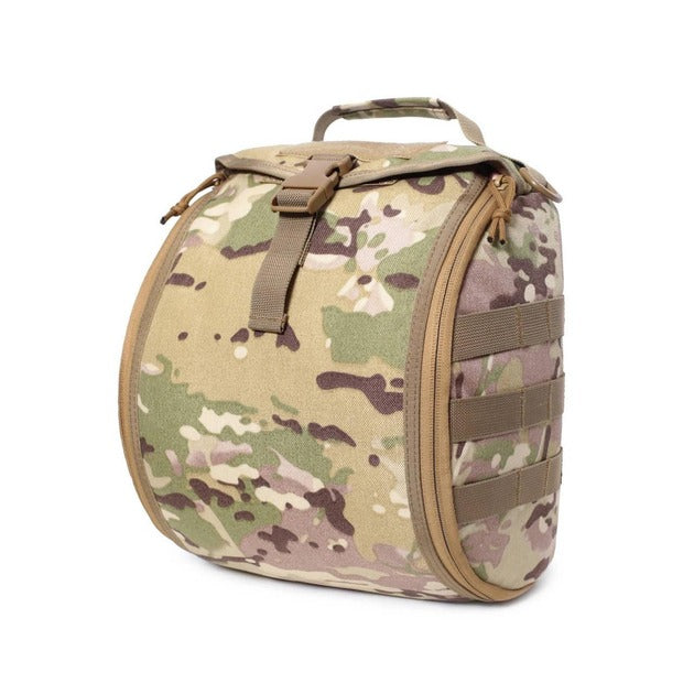 Tactical Helmet Bag – Ranger Green, MOLLE, Padded & Lined