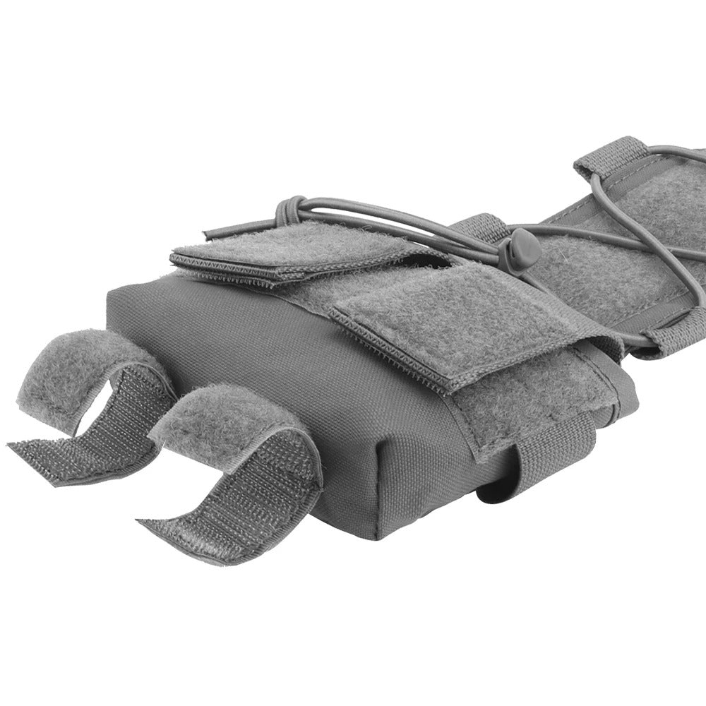 MK2 Tactical Helmet Battery Pouch M-LOK Counterweight - Wolf Grey