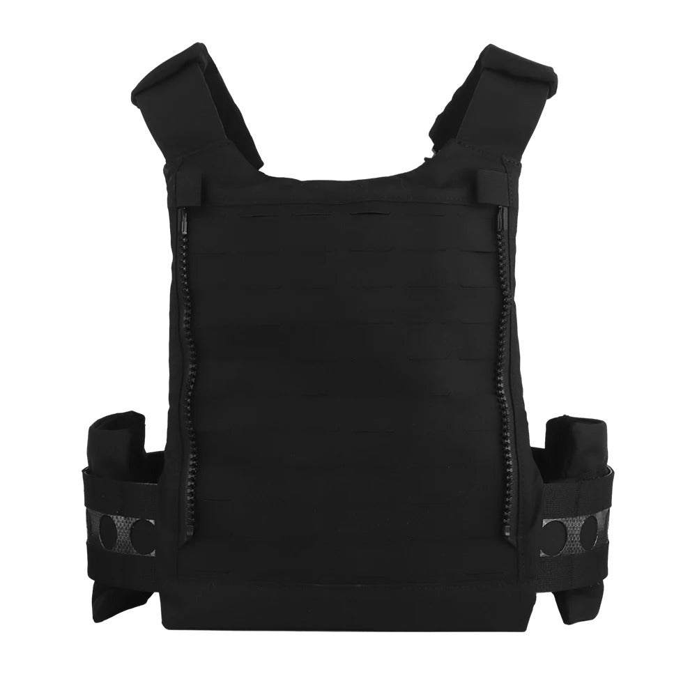 V5 PC Modular Plate Carrier with Laser-Cut MOLLE – Matte Black