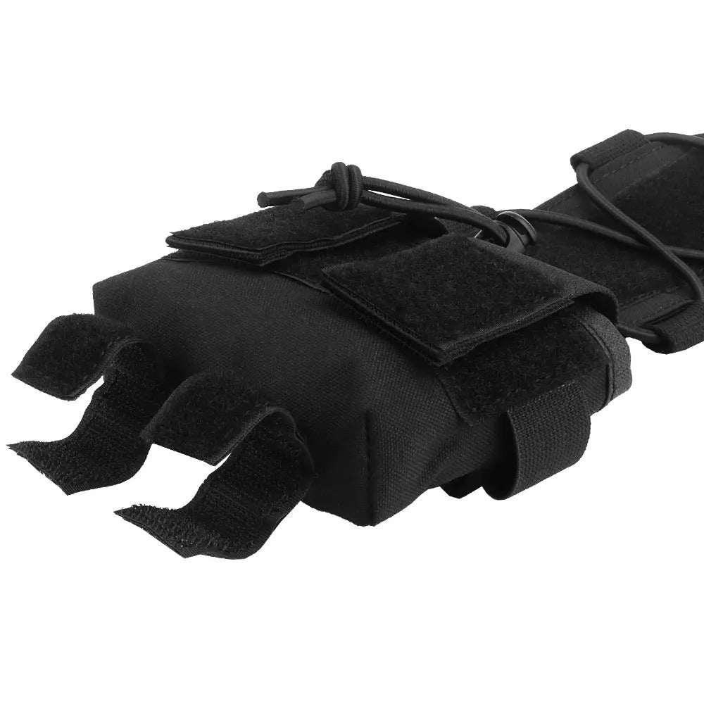MK2 Tactical Helmet Battery Pouch M-LOK Counterweight - Matte Black