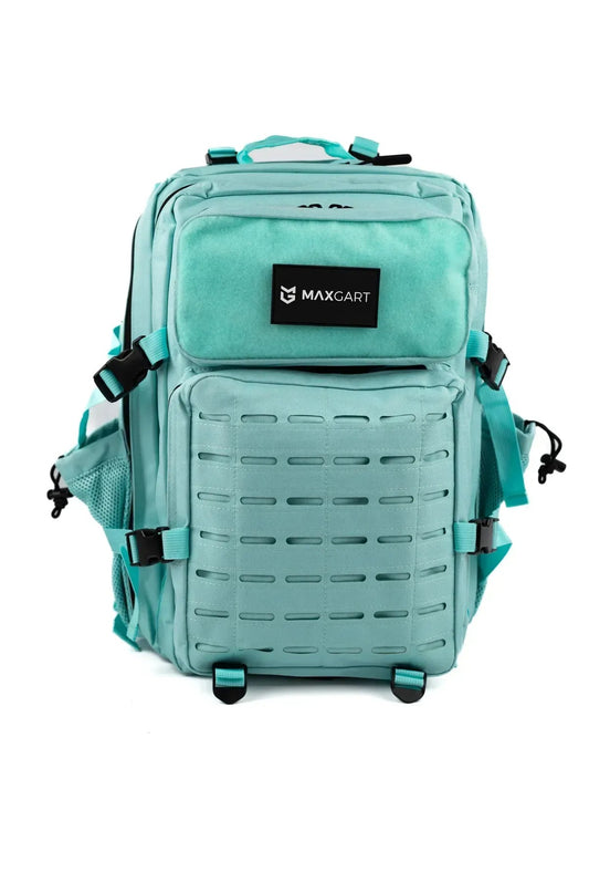 MAXGART Tactical Backpack 45L – Pulse Mint Green – Water-Resistant & Versatile