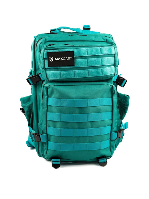 MAXGART Tactical Backpack 45L – Teal – Water-Resistant & Versatile