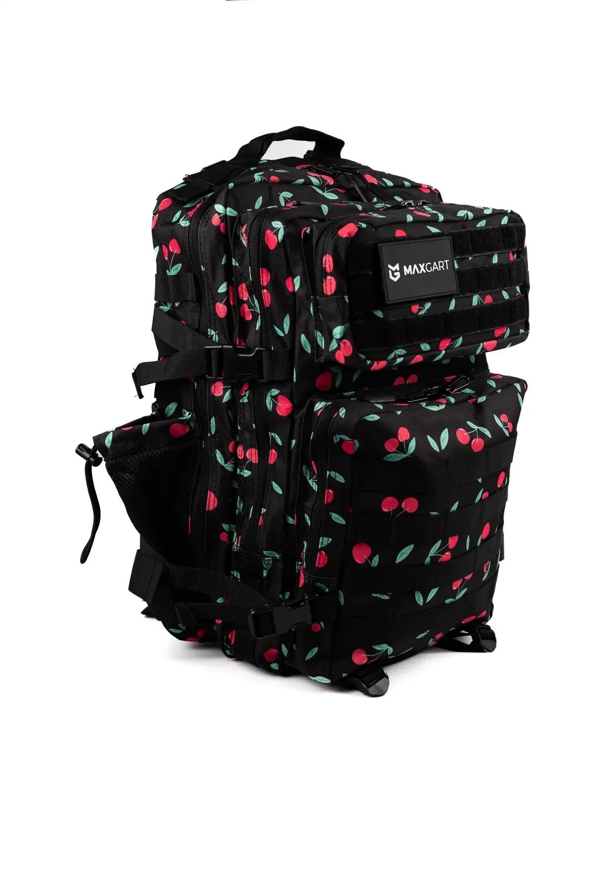 MAXGART Tactical Backpack 45L – Cherry – Water-Resistant & Versatile