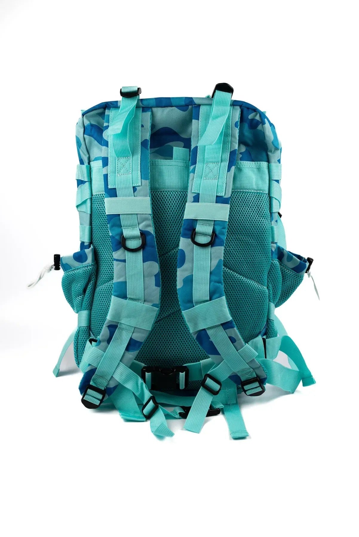 MAXGART Tactical Backpack 45L – Light Blue Camo – Water-Resistant & Versatile