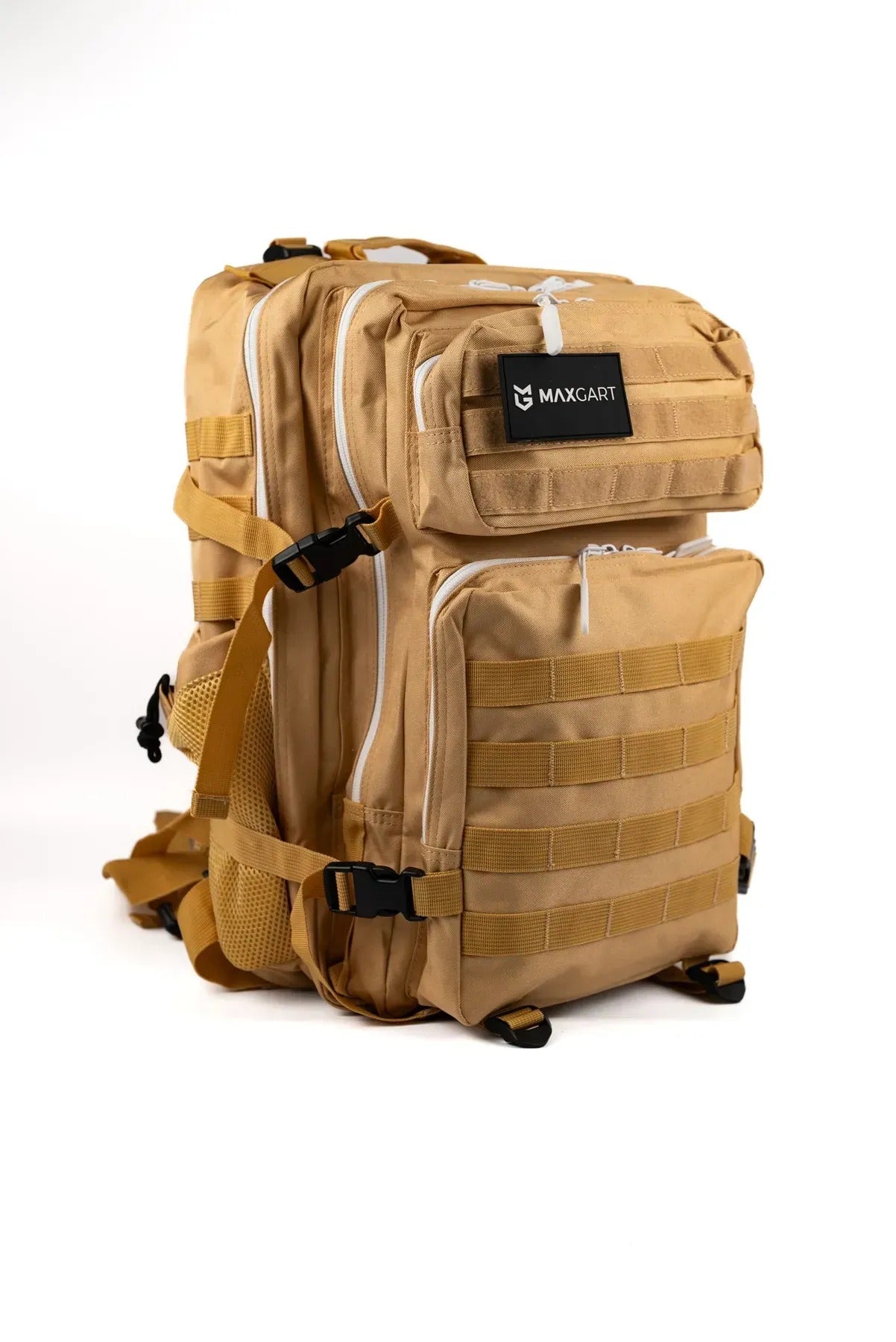 MAXGART Tactical Backpack 45L – Ligth Yellow– Water-Resistant & Versatile