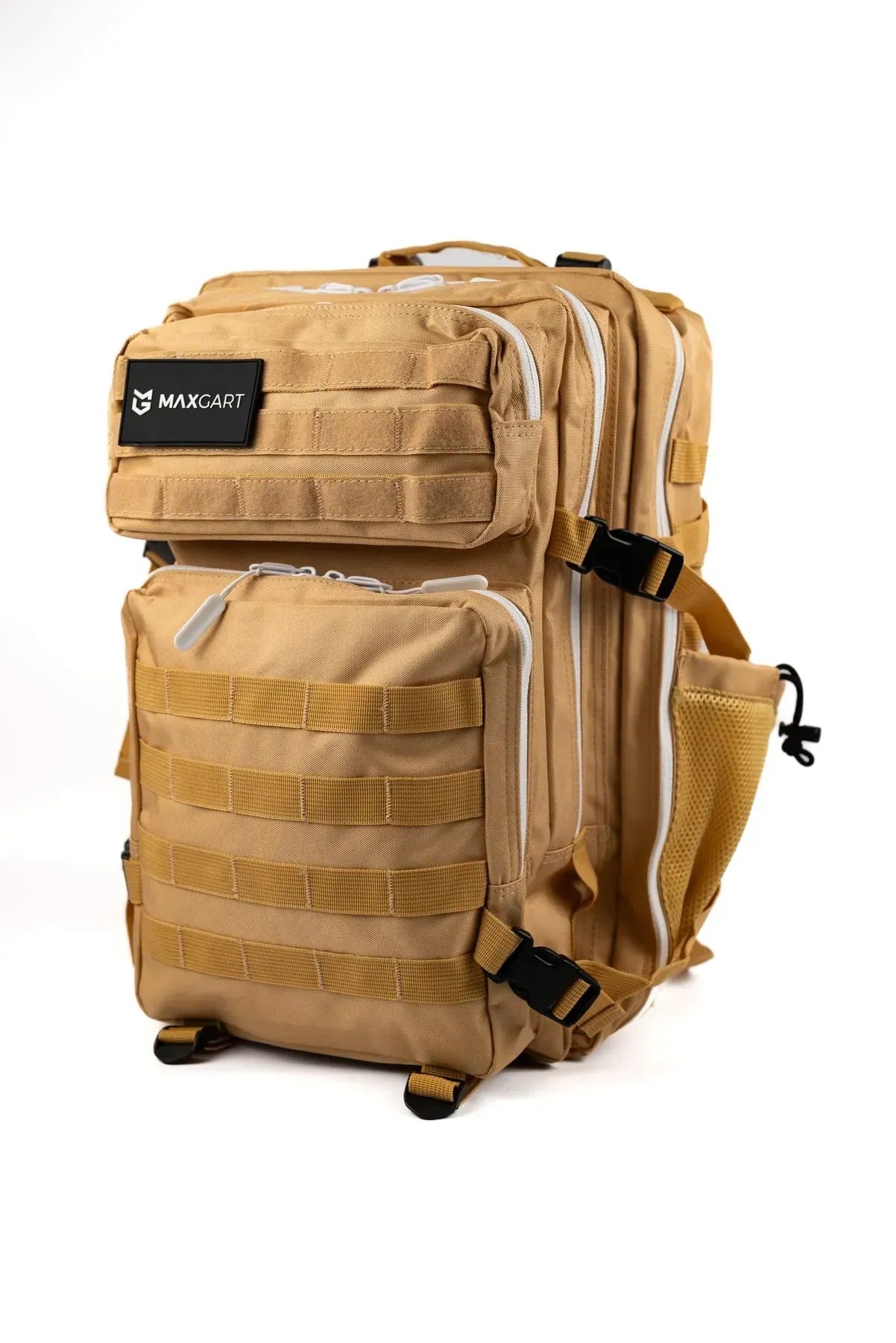 MAXGART Tactical Backpack 45L – Ligth Yellow– Water-Resistant & Versatile
