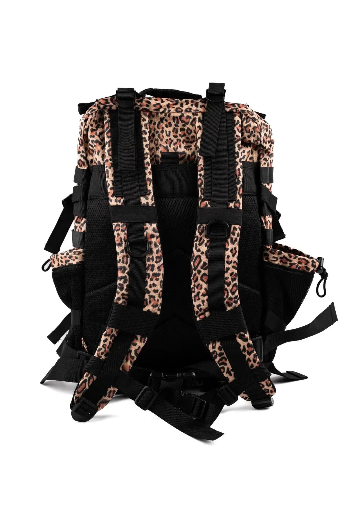MAXGART Tactical Backpack 45L – Golden Leopard – Water-Resistant & Versatile