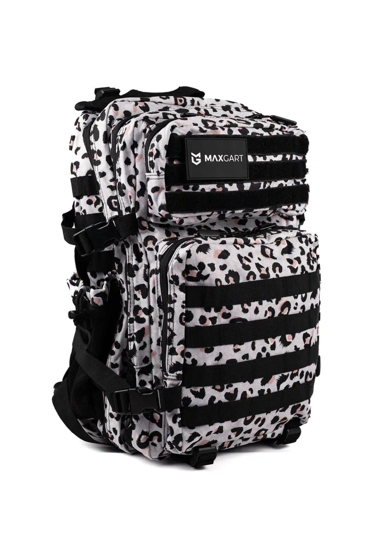 MAXGART Tactical Backpack 45L – Leopard – Water-Resistant & Versatile