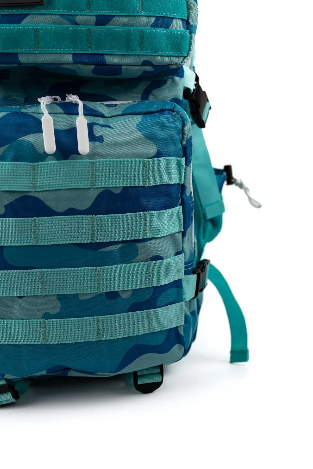 MAXGART Tactical Backpack 45L – Light Blue Camo – Water-Resistant & Versatile