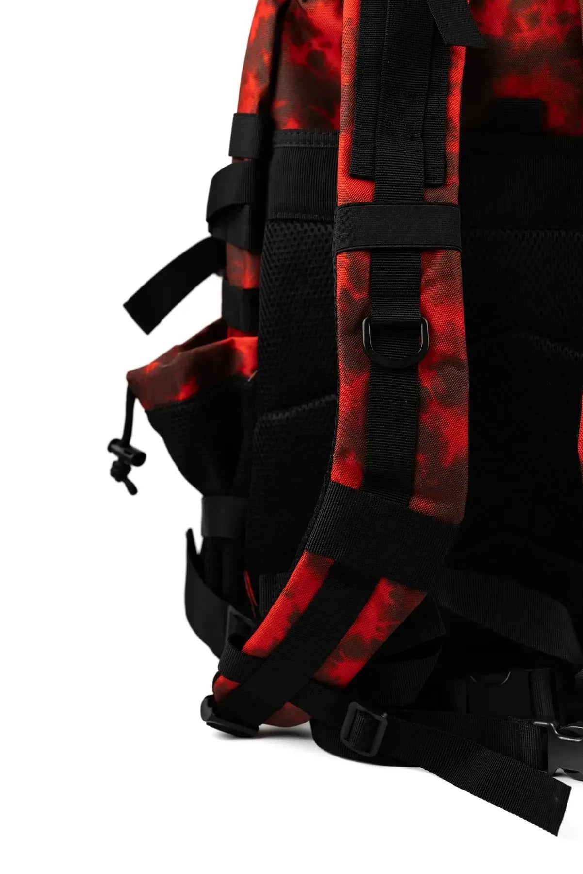MAXGART Tactical Backpack 45L – Red Camo – Water-Resistant & Versatile