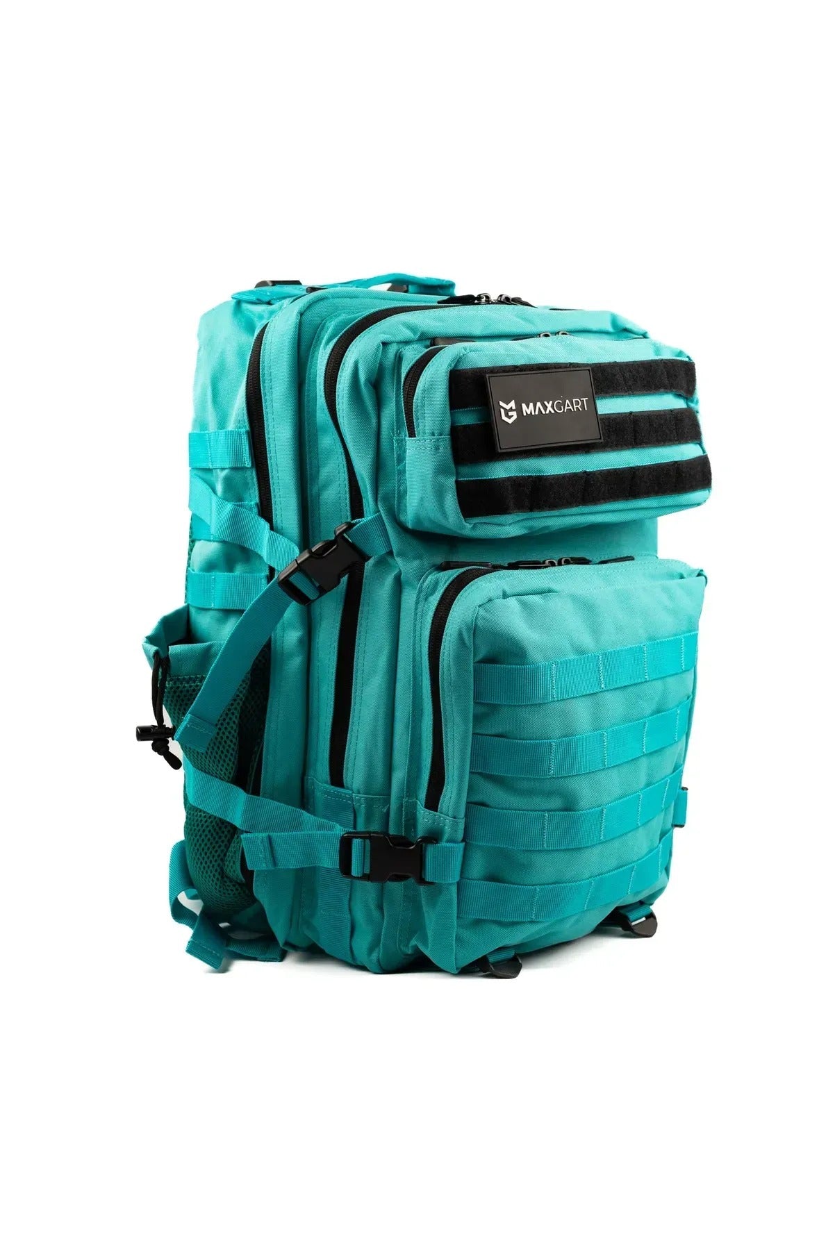MAXGART Tactical Backpack 45L – Turquoise – Water-Resistant & Versatile